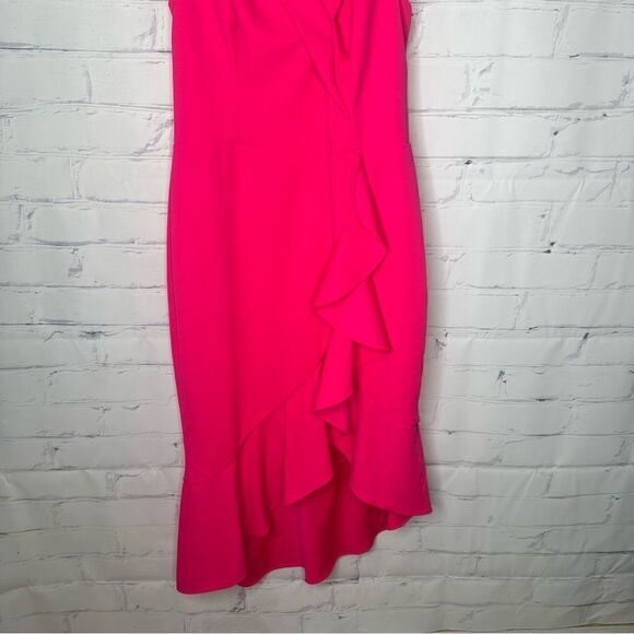 Bebe size 8 hot pink dress - Picture 5 of 8